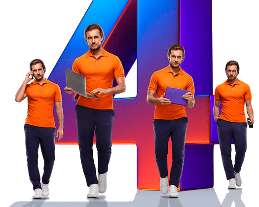 Великолепная четверка Ростелеком в&nbsp;деревня Николаевка (Красноярский край)